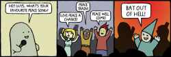 What’s your favourite peace song?